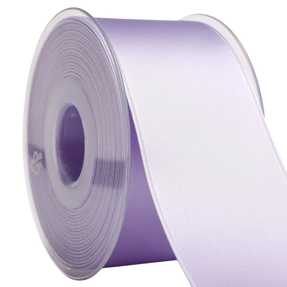 Morex Ribbon DF Swiss Satin Ribbon, Orchid, 2 inch by 27 Yards