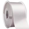 Morex Ribbon 03550/25-716 DF Swiss Satin Ribbon 2" X 27 YD Platinum Ribbon for Gift Wrapping, Birthday Gift Cards, Satin Dress for Women, Silk Ribbons for Crafts, Wedding Gifts for Couple view 1