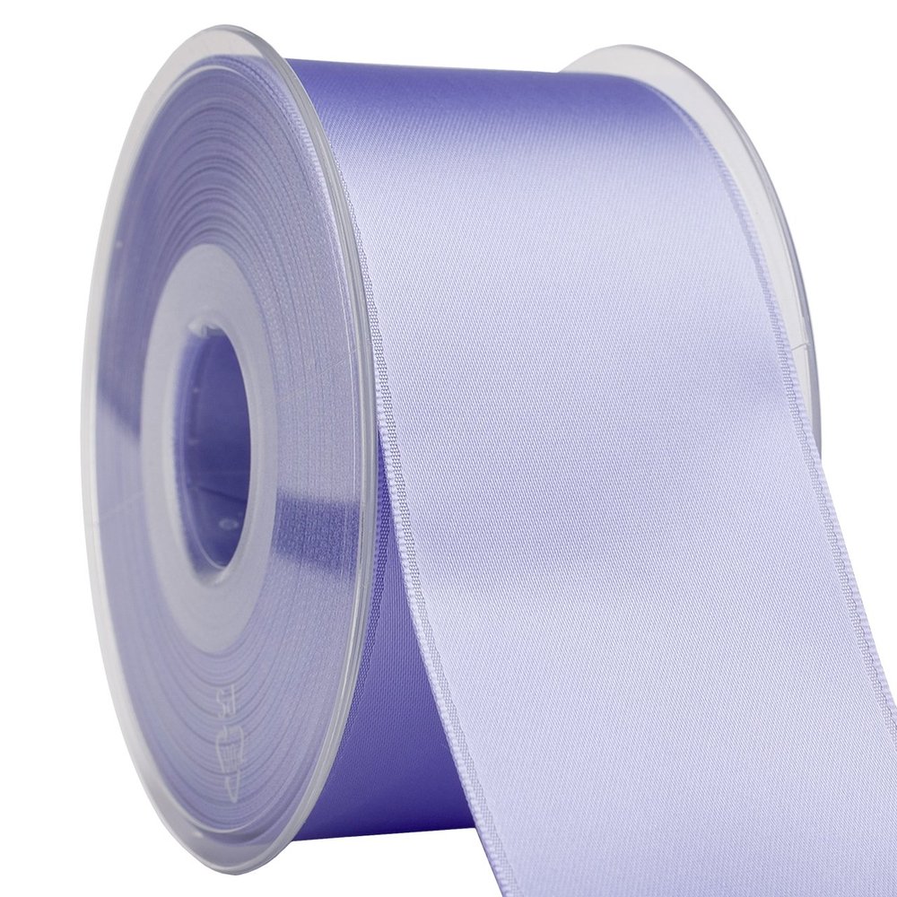 Morex Ribbon DF Swiss Satin Ribbon, Iris, 2 inch by 27 Yards