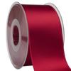 Morex Ribbon 03550/25-041 DF Swiss Satin Ribbon 2" X 27 YD Cranberry Ribbon for Gift Wrapping, Birthday Gift Cards, Satin Dress for Women, Silk Ribbons for Crafts, Wedding Gifts for Couple view 1