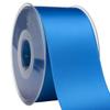 Morex Ribbon 03550/25-083 DF Swiss Satin Ribbon 2" X 27 YD Caribbean Blue Ribbon for Gift Wrapping, Birthday Gift Cards, Satin Dress for Women, Silk Ribbons for Crafts, Wedding Gifts for Couple view 1