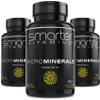 (3 Bottles) 15mg Zinc Glycinate from Albion 6 Essential Trace Bisglycinate Minerals, Manganese, Boron, Chromium, Selenium, Molybdenum Supplement 90 Plant-Based Vegan Capsules