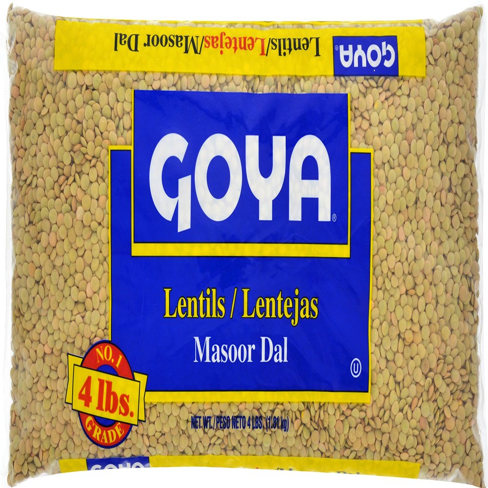 Goya Foods Dry Lentils, 4 Pound