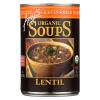 Amys Organic Lentil Soup, 14.5 Ounce - 12 per case. view 1