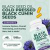 Black Seed Oil 1000mg per Serving. Non-GMO & Vegetarian Black Seed Oil Capsules 45 Day Serving. Organic Cold Pressed Black Cumin Seed. Nigella Sativa Seeds. USA Made Supplement for Men & Women view 2