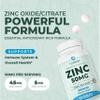 PurePremium Natural Zinc 50mg Supplements for Men/Women - GMP-Certified High Potency Vitamin Zinc Citrate/Oxide for Adults, Immune Antioxidant, Energy Support - 100 Tablets view 3