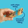 bakerly Chocolate Hazelnut Filled Crepes to go! Non GMO, Free from Artificial Flavors & Colors, Pack of 9, 6-Count (54 Total Crepes) view 4