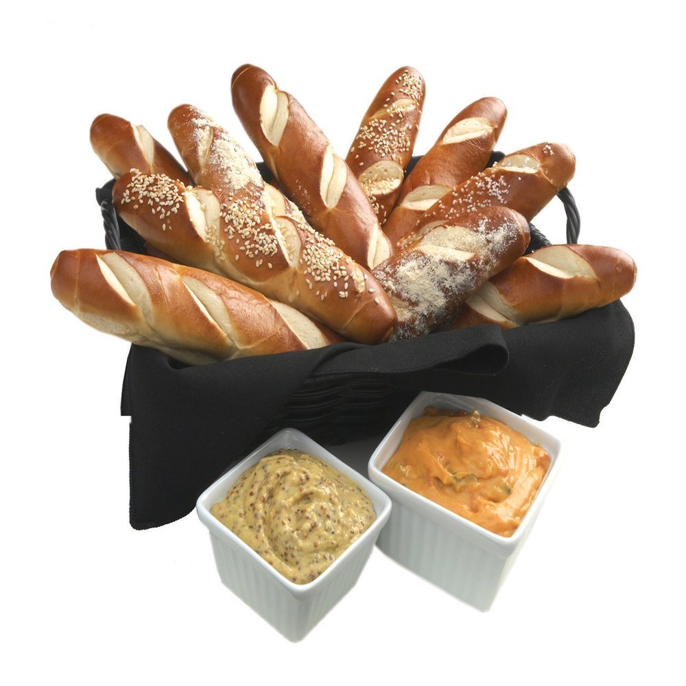 Bavarian Bakery Mini Soft Pretzel Sticks, 1.2 oz., (Pack of 120)