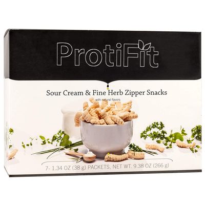 Proti Fit Sour Cream and Herb Zippers Ideal Protein Compatible