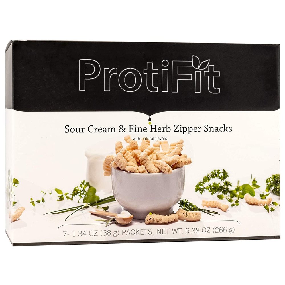 Proti Fit Sour Cream and Herb Zippers Ideal Protein Compatible