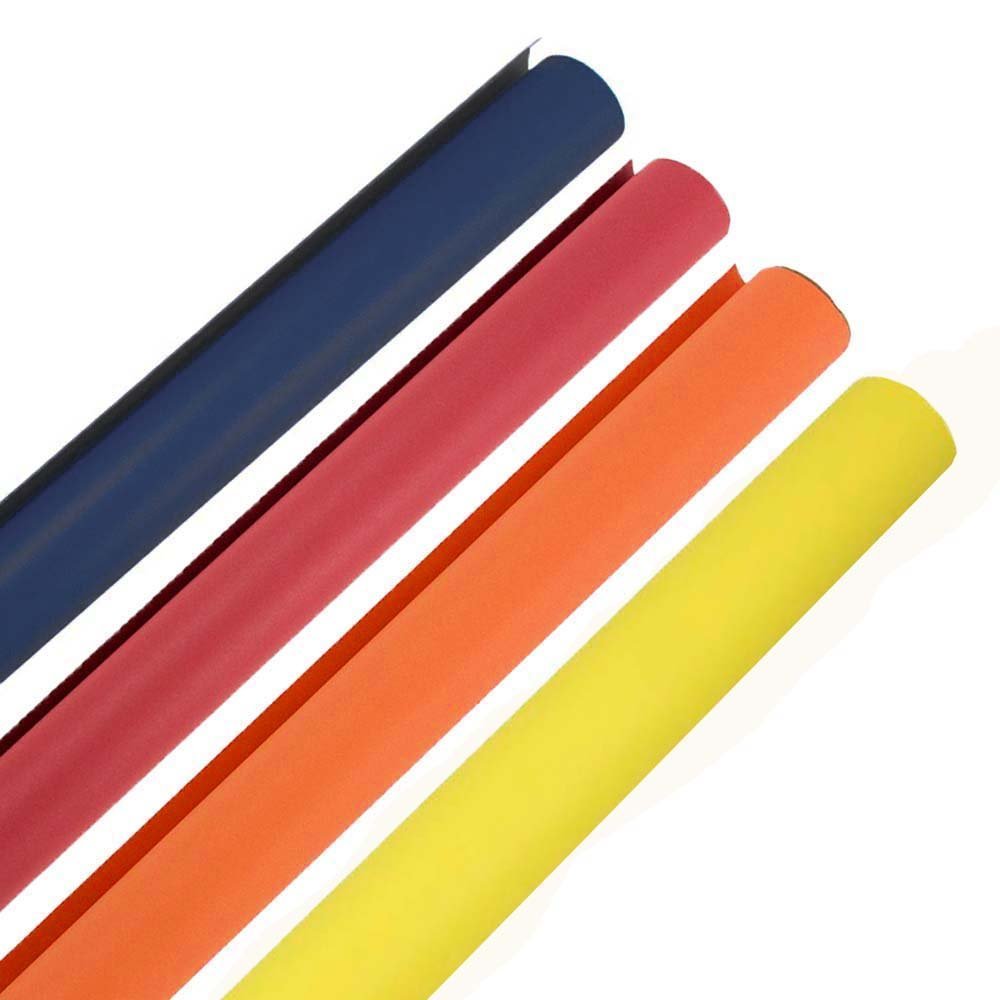 JAM Paper Assorted Gift Wrap - Matte Wrapping Paper - 25 Sq Ft Each (100 Sq Ft Total) - Autumn Colors Set - 4 Rolls/Pack