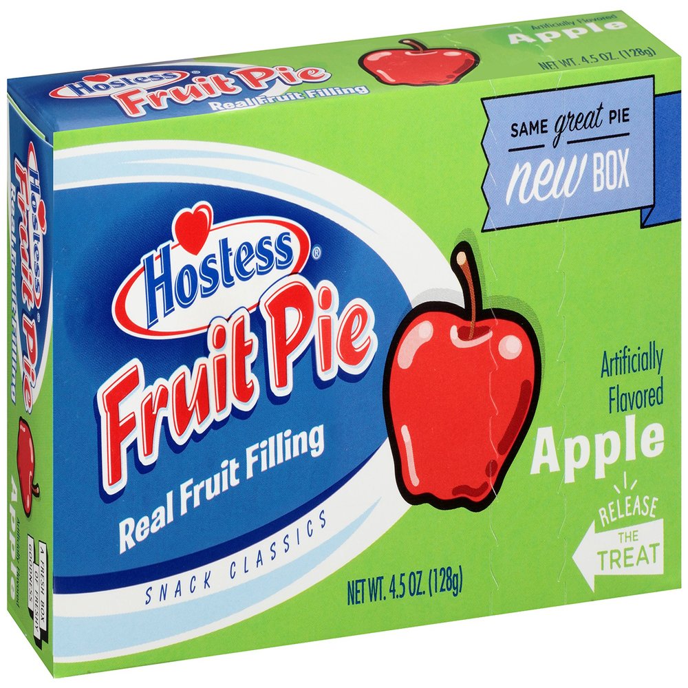 Hostess Single-Serve Apple Pie, 4.5 oz., (Pack of 48)
