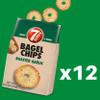 7Days Bagel Chips, Roasted Garlic, No Artificial Ingredients, Non-GMO Snack, (8.81oz, Pack of 12) view 2