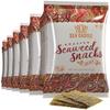Sea Castle Roasted Spicy Seaweed Snack, .35 Oz. (6 Pack) Gluten Free, Made with Organic Seaweed, Keto Friendly, Kosher view 1
