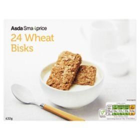 ASDA Smart Price Wheat Bisks 24x18g