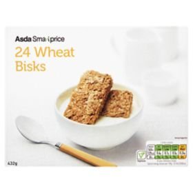 ASDA Smart Price Wheat Bisks 24x18g