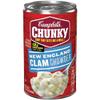 Campbell's Chunky New England Clam Chowder 18.8 oz (3 cans) view 1