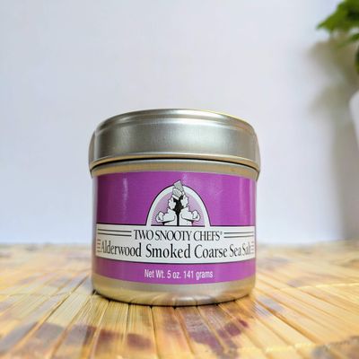Alderwood Smoked Sea Salt (Coarse) (5 Ounces)