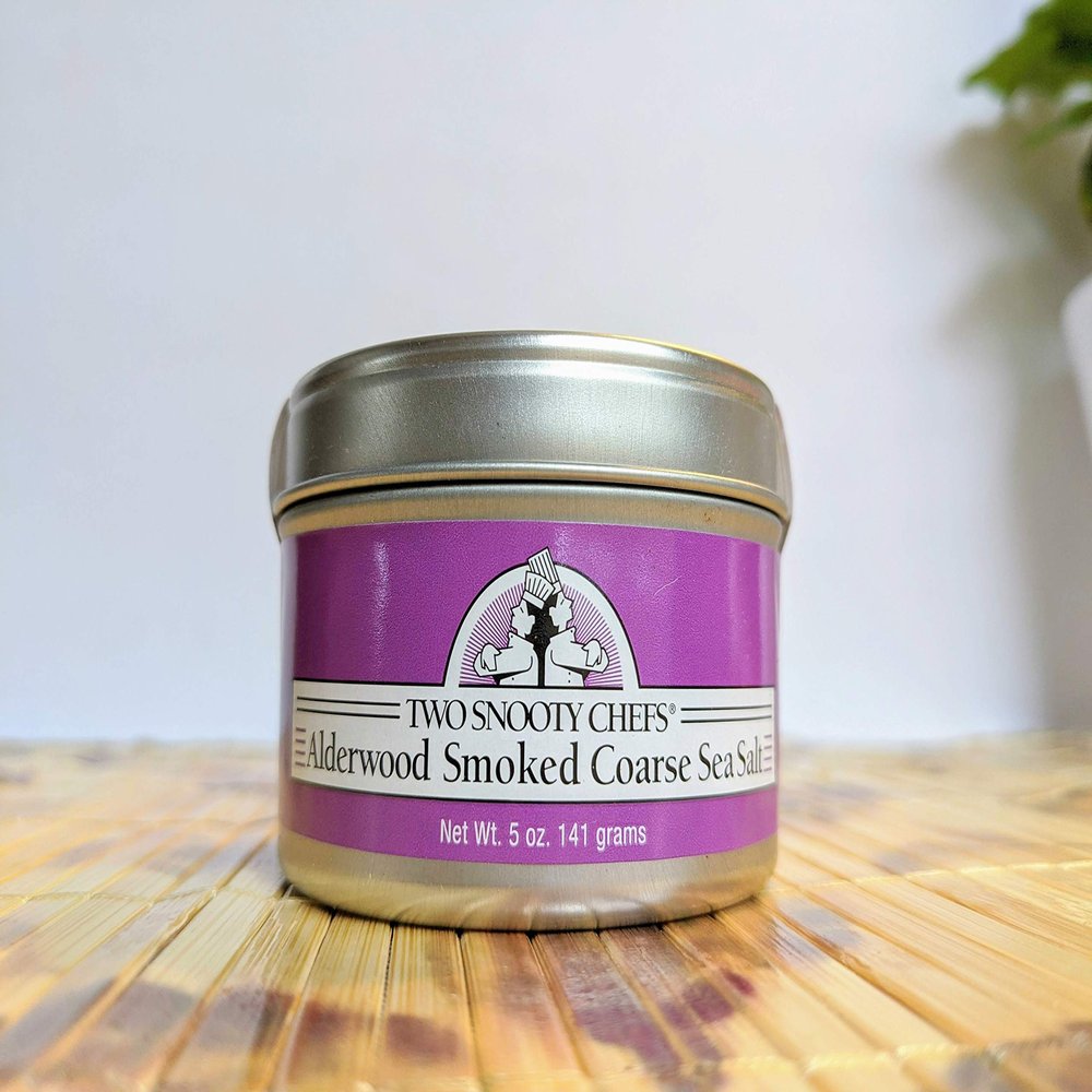 Alderwood Smoked Sea Salt (Coarse) (5 Ounces)