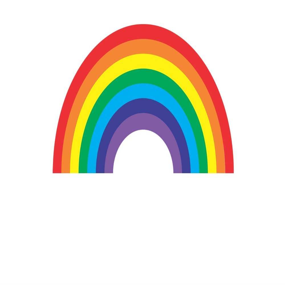 Cartoon Rainbow Bright Birthday Edible Icing Image for 1/4 sheet cake