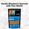 KIND Healthy Grains, Vanilla Blueberry Granola with Flax Seeds, Healthy Snacks, Gluten Free, 100% Whole Grains, 5g Protein, 11oz, 6 Count view 3