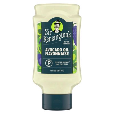 Sir Kensington's Mayonnaise Avocado Oil Mayo Keto Diet & Paleo Diet Certified Gluten Free & Non-GMO Project Verified Condiment 12 oz