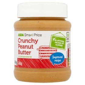 ASDA Smart Price Crunchy Peanut Butter 340g