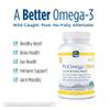 Nordic Naturals ProOmega 2000-D - Fish Oil, 1125 mg EPA, 875 mg DHA, 1000 IU Vitamin D3, Cardiovascular, Neurological, Eye, and Immune Health, Lemon Flavor, 60 Soft Gels view 2