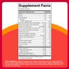 SmartyPants Organic Kids Multivitamin Gummies: Probiotics, Omega 3 (ALA), Vitamin D3, C, Vitamin B12, B6, A, K & Zinc for Immune Support, Biotin, Three Fruit Flavors, 120 Count (30 Day Supply) view 3