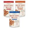 Everton Toffee Butter Toffee Pretzels, Variety Pack (4 oz. bag, 3-pack). Gourmet Artisan Toffee Covered Pretzels, Sweet and Salty Mini Pretzel Snacks, Small Batch Crafted view 1