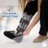 MARS WELLNESS Premium Cast Sock Toe Cover Protector - Drawstring Cover - Fits Leg, Ankle, and Foot Casts, Boots, Splint and Walking Boot - Cast Sock Cover for Adult and Child (Heavy Duty) view 2