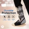 MARS WELLNESS Premium Cast Sock Toe Cover Protector - Drawstring Cover - Fits Leg, Ankle, and Foot Casts, Boots, Splint and Walking Boot - Cast Sock Cover for Adult and Child (Heavy Duty) view 3