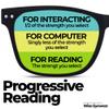 2 Pack Bulk Multi Focus 3 Power Progressive Reading Glasses - No Line (2 Pack Black, 3.50) view 3