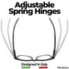 2 Pack Bulk Multi Focus 3 Power Progressive Reading Glasses - No Line (2 Pack Black, 3.50) view 4