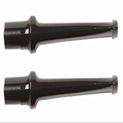 2 Black Straight Danish Filter Bit Stem Missouri Meerschaum Corncob Pipe