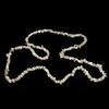 CrystalAge Shell Gemstone Chip Necklace ~ 35" view 1