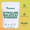 Purisure L Citrulline Malate 2:1 Powder, 1 kg, Supplement and Nitrate for Strength Performance and Energy, Pre-Workout L Arginine L Citrulline Supplement Powder, 334 Servings view 2