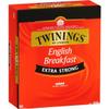 Twinings Extra Strong English Breakfast Tea Bags 80s view 1