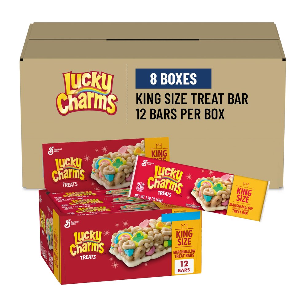 Lucky Charms Treat Bars, 96 Count