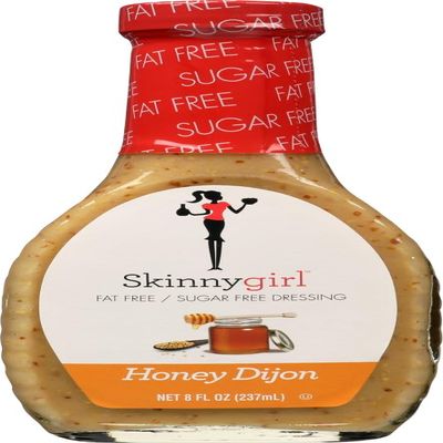 Skinnygirl Fat-Free Salad Dressing, Sugar-Free Honey Dijon, 8 Ounce (Pack of 12)