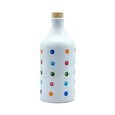 Muraglia Extra Virgin Olive Oil Hand Painted Pois Bottle 500ml