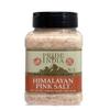 Pride Of India - Dark Himalayan Pink Salt - Enriched w/ 84+ Natural Minerals, Fine Grind 1 Pound (16 oz) Dual Sifting Jar - Easy Flow Granules - No Grinding Needed, Unrefined, Natural Bold Pure Taste view 1