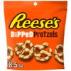 REESE'S Chocolate and Peanut Butter Candy Dipped Pretzels Bag, 8.5 oz view 1