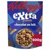 Kelloggs Extra Cereales Pepites Chocolat au Lait 500g (Kelloggs Extra Cereals with Milk Chocolate Chips 500g) view 1