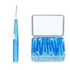60Pcs Push-Pull Interdental Brush 0.7 MM Dental Tooth Pick Interdental Cleaners Orthodontic Wire Toothpick ToothBrush Oral Care view 1