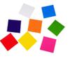 Cellophane Sheets 8 Colors Cellophane Wrapping Paper Cello Sheet, 8 x 8 Inch, Pack of 104 view 1