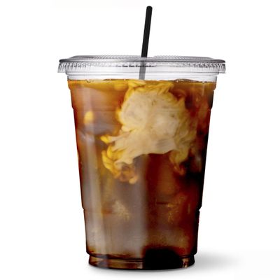 [1000 SET]HAKOWARE by Harvest Pack 20 oz Ultra Clear Plastic Cold Cups with Flat Lids, Disposable Wedding Party Drinking Cups Tumblers, Iced Coffee Beer Juice Cold Beverage
