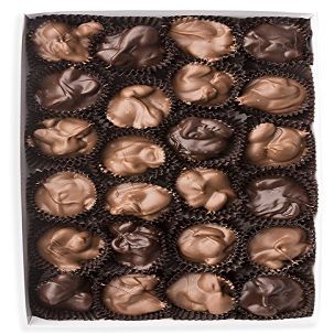 Mrs. Cavanaughs 2 lb Almond Clusters Mixed (Milk 65% & Dark 35%) Chocolate