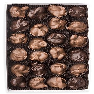 Mrs. Cavanaughs 2 lb Almond Clusters Mixed (Milk 65% & Dark 35%) Chocolate