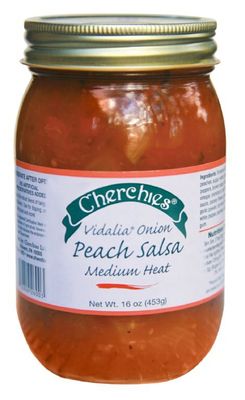 Cherchies Vidalia Onion Peach Salsa